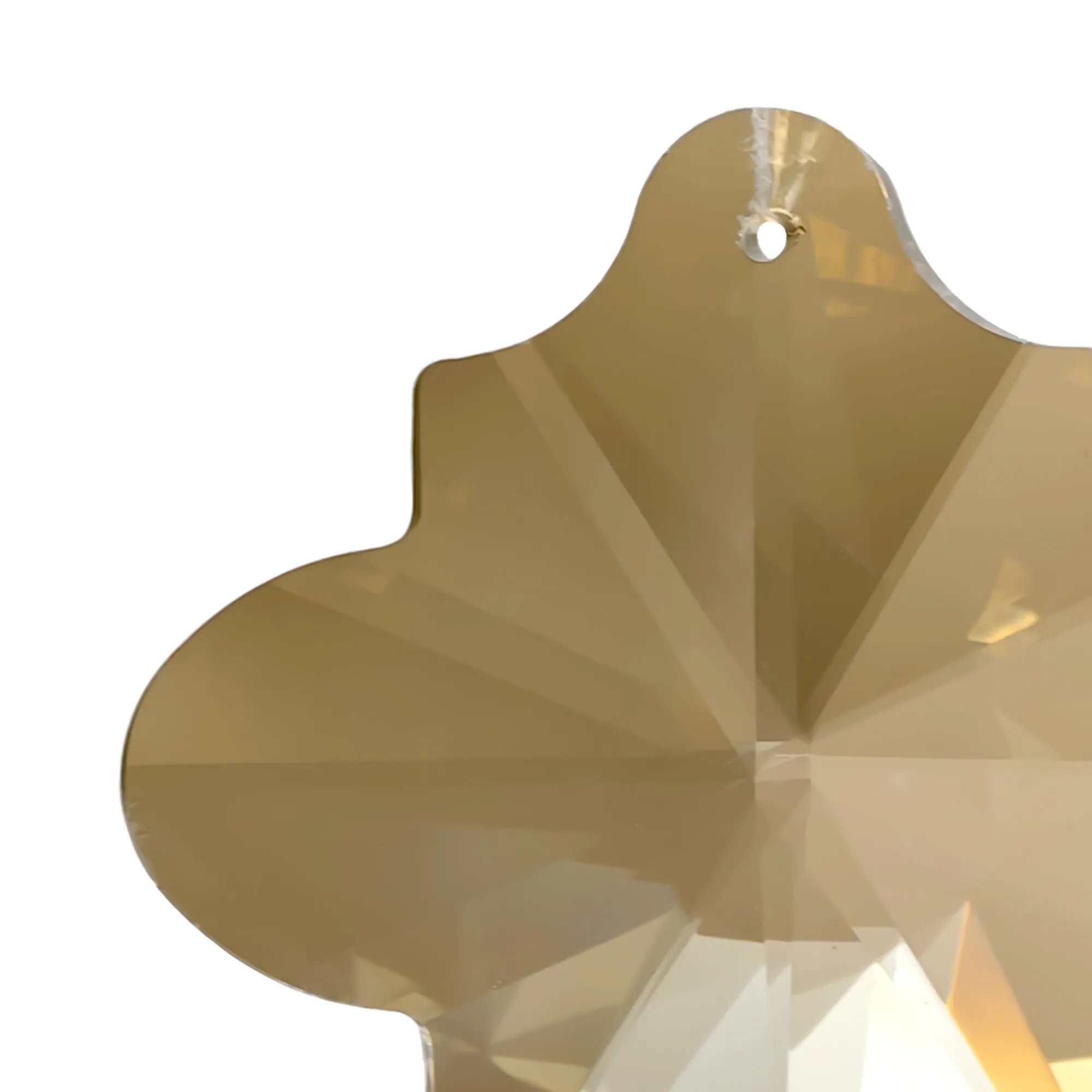 Crystal Rounded Star Without Ring 62mm C70075  Diyas Crystal Droplet